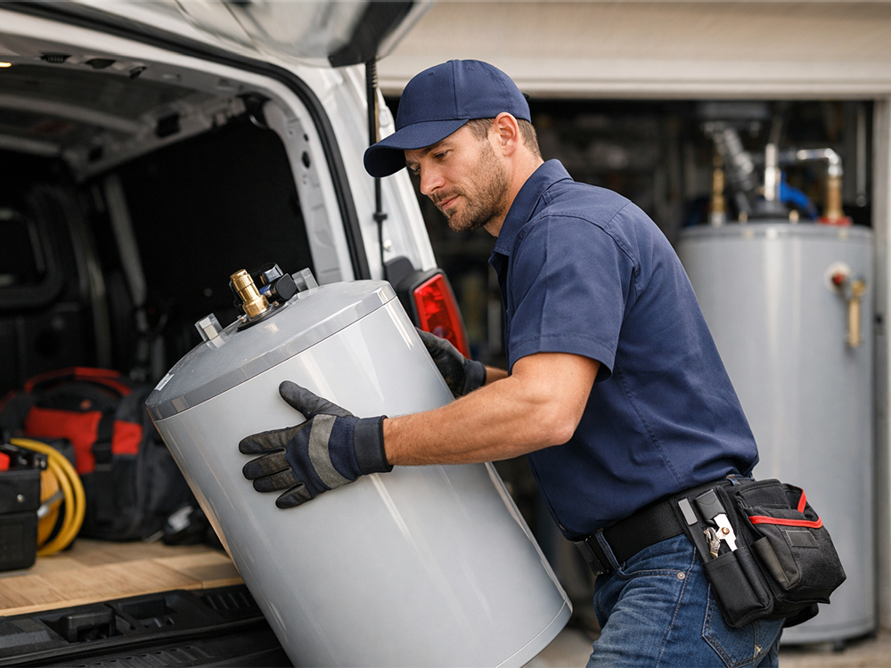 Fast water heater repairs