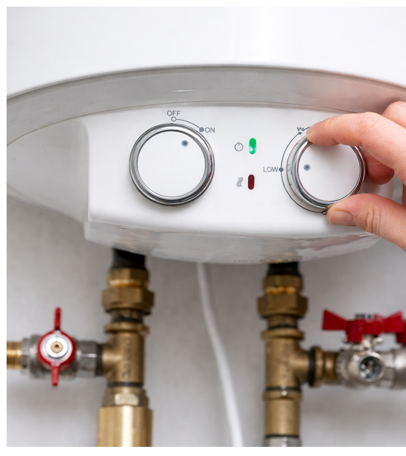 ًWater heater temperature sensor